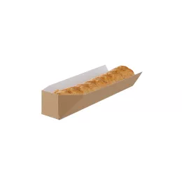 Small kraft sleeve hotdog 179 x 42 x 40mm (10D01)